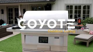 Video Spotlight on the New Coyote Pellet Grill with Chef Jonathan Collins