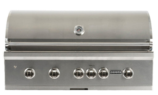 42" S-Series Grill Package - Includes Grill , 39" Double Access Door, & Coyote Double Side Burner 2
