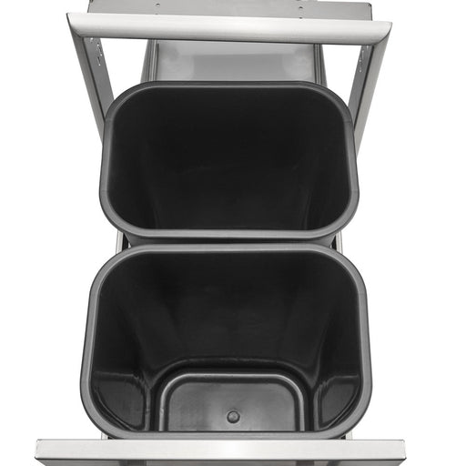 Coyote 18" Front To Back Trash Recycle Combo Additional Image 1