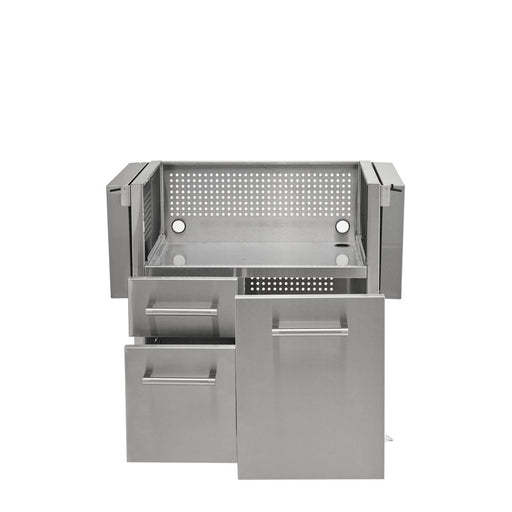 Coyote 30" Flat Top Grill Cart for C3FTG30 Flat top Grills Additional Image 1
