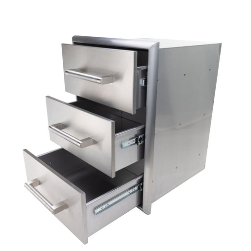 Coyote 18" Three Drawer Cabinet 1