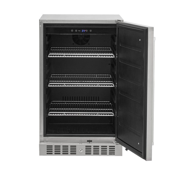 Coyote 21" Built-In Refrigerator with Right Hinge 3