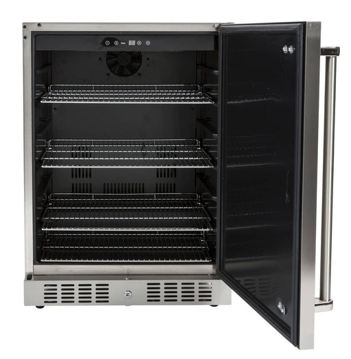 Coyote 24" Built-in Refrigerator Reverse Hinge 1