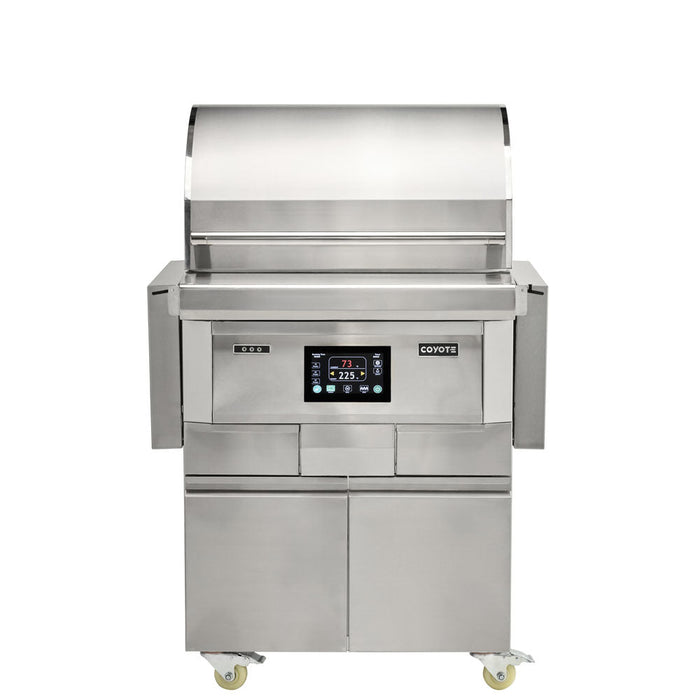 Coyote 28" Next Gen Pellet Head on Cart