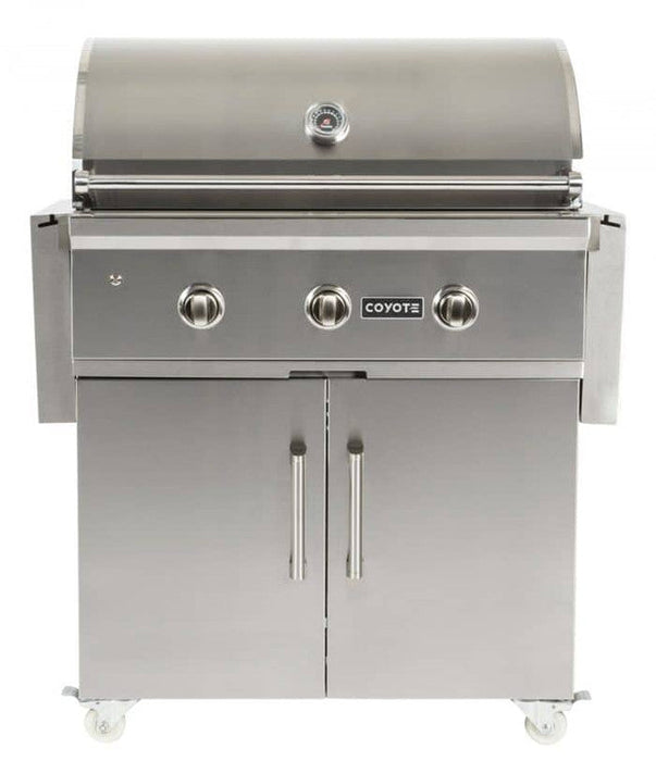 Coyote 34" C-Series Grill With Cart - C2C34+C1C34CT 4