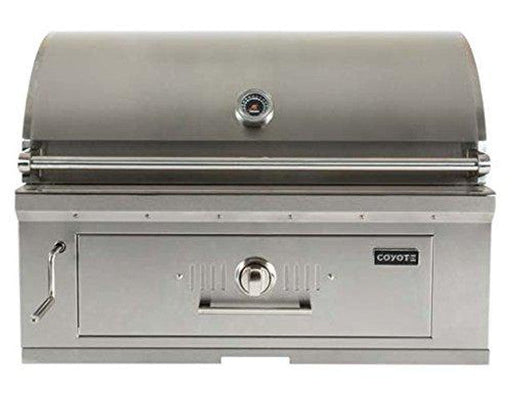 Coyote 36" Charcoal Grill With Cart - C1CH36+C1CH36CT