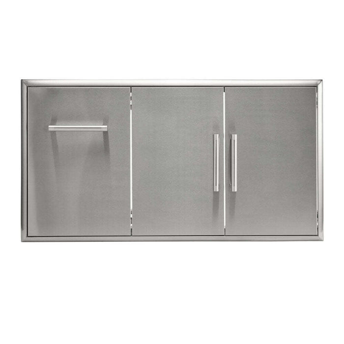 Coyote 45" Double Access Doors With Roll Out Trash