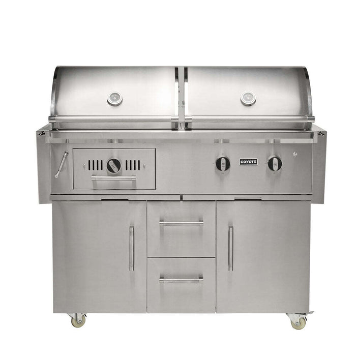 Coyote 50" Built-In Hybrid Grill