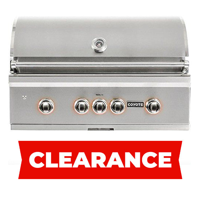 Coyote S-Series 36" Built-In Rapid Sear Gas Grill, Liquid Propane - C2SL36LP-OPENBOX 1