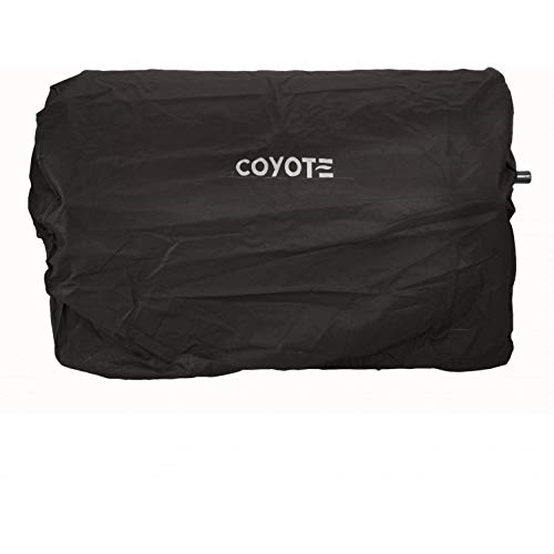 Grill Cover Built In - Coyote Built In Outdoor Charcoal Grill Cover