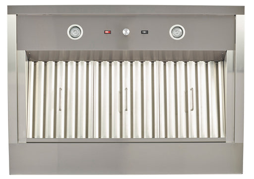 Coyote 42" Ventilation Hood - Coyote Built In Outdoor Charcoal Barbeque Grill