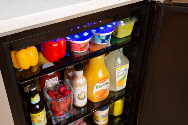 24" Azure Outdoors Refrigerator with Stainless Steel Door - A224R-S 1