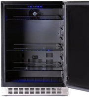 24" Azure Outdoors Refrigerator with Stainless Steel Door - A224R-S 7
