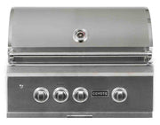 30" S-Series Grill Package - Includes Grill, 26" Double Access Door, & Double Side Burner - C2SL30LP+CDA2426+C1DB 5