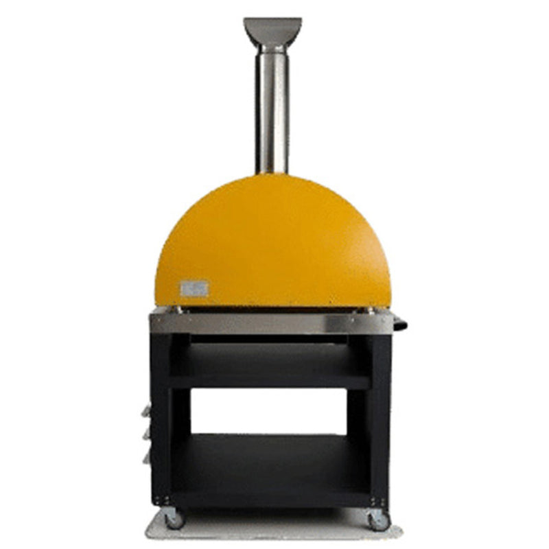 Coyote 40" Duomo Wood Fired Outdoor Pizza Oven Cart with Tool Holder - C1PZCART