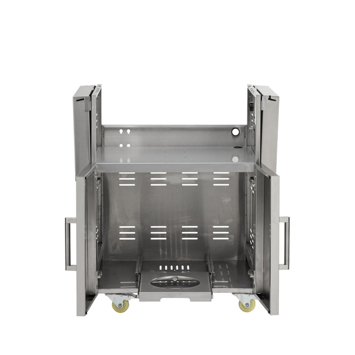 Coyote SL-Series 30" Gas Grill on Cart with Sear Zone & Rotisserie  - C3SL30+C3C30CT