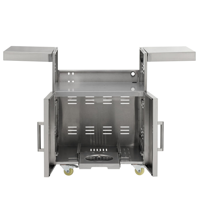 Coyote SL-Series 30" Gas Grill on Cart with Sear Zone & Rotisserie  - C3SL30+C3C30CT