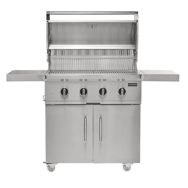 Coyote CL-Series 36" Grill on Cart - C3CL36+C3S36CT