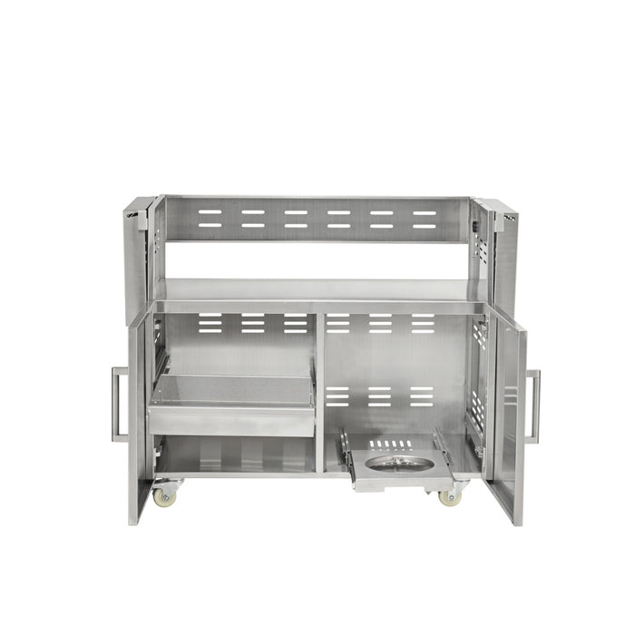 Coyote SL-Series 42" Grill on Cart with Sear Zone & Rotisserie - C3SL42+C3S42CT