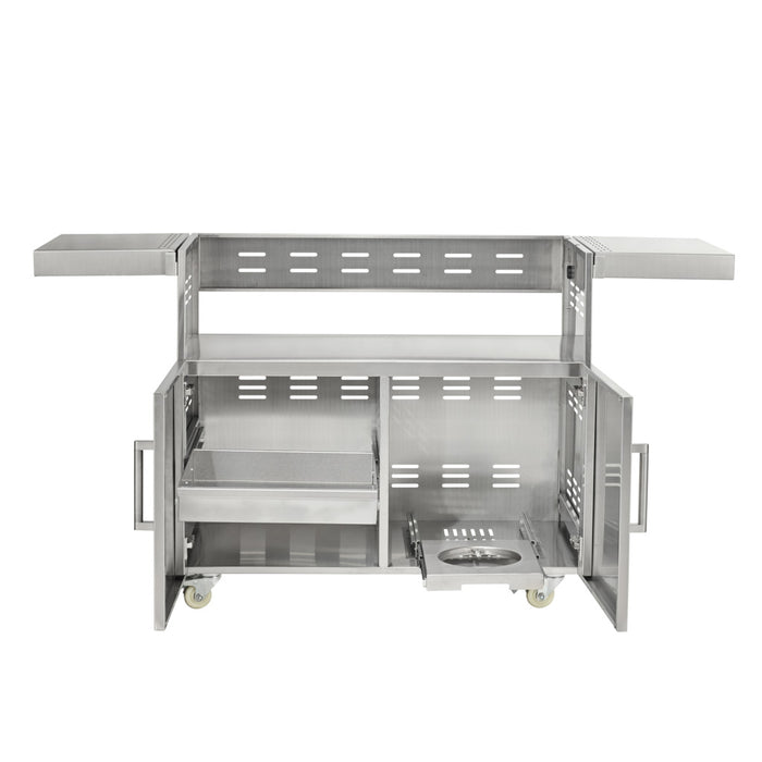 Coyote SL-Series 42" Grill on Cart with Sear Zone & Rotisserie - C3SL42+C3S42CT