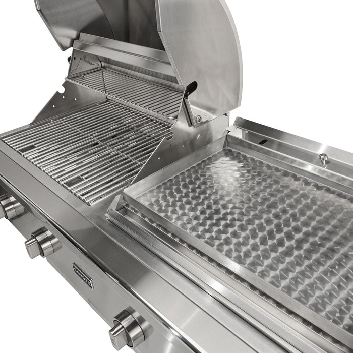 Coyote 50" Combo Built-In Gas & Flat Top Grill Additional Image 9