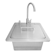 Coyote 21" Sink with Drain, Faucet & Soap Dispenser