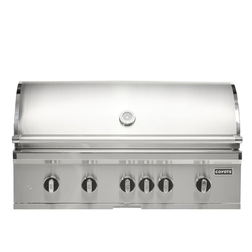 Coyote SL-Series 42" Grill Package - Includes 42" SL-Series Grill , 39" Double Access Door & Coyote Double Side Burner - C3SL42+C3-DA2439+C3DB - 1