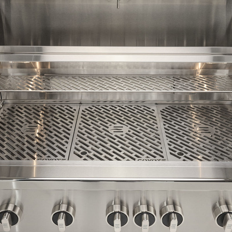 Coyote 42" SL-Series Grill Package - Includes SL-Series 42" Built-In Grill with Sear Zone & Rotisserie, 39" Double Access Door - C3SL42+CDA2439