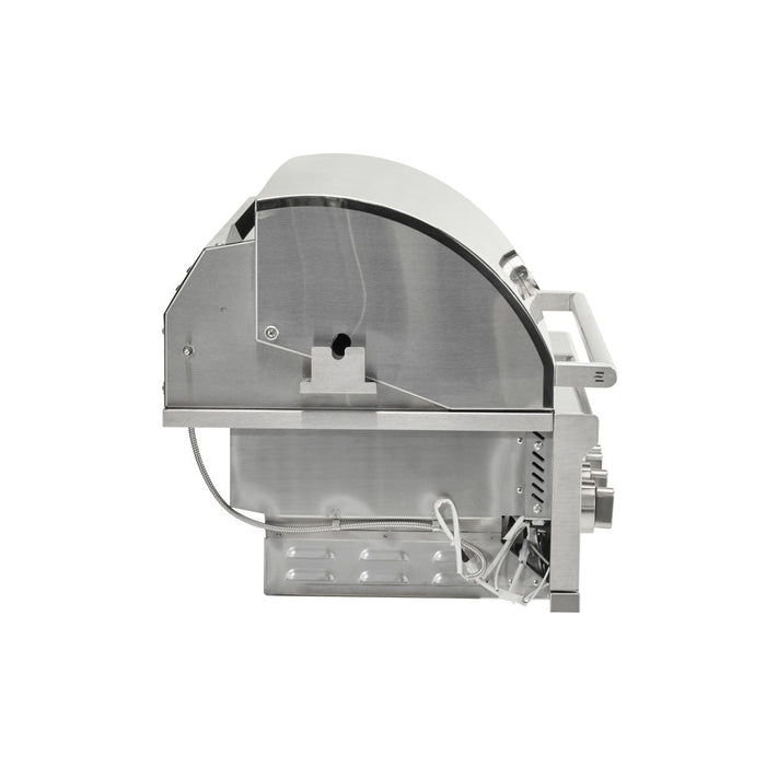 Coyote 42" SL-Series Grill Package - Includes SL-Series 42" Built-In Grill with Sear Zone & Rotisserie, 39" Double Access Door & 12" Built-In Double Side Burner - C3SL42+CDA2439+C1DB 3