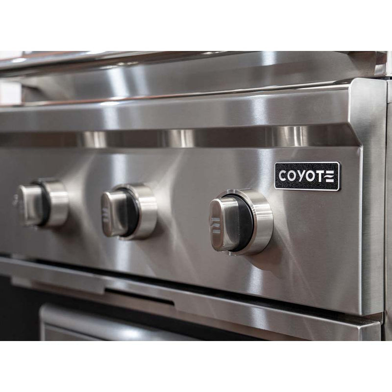 Coyote 4 Piece Outdoor Kitchen Island Package - CKEY6