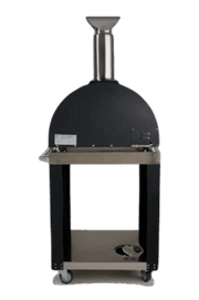 Coyote Pizza Oven Package w/ Accessories - C1PZ30HMB+C1PZHCART+CCVR30PZ-BIG 15