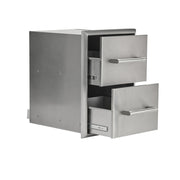 Coyote 16" Double Drawer Cabinet 1