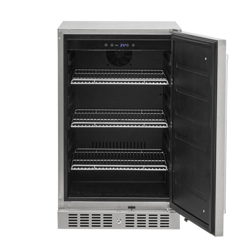 Coyote 21" Built-In Refrigerator with Right Hinge 3