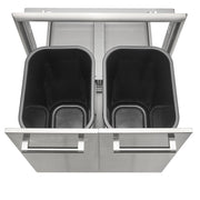 Coyote 26" Pull Out Trash and Recycle Bin 2