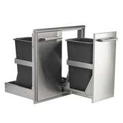 Coyote 26" Pull Out Trash and Recycle Bin 5