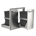 Coyote 26" Pull Out Trash and Recycle Bin 5