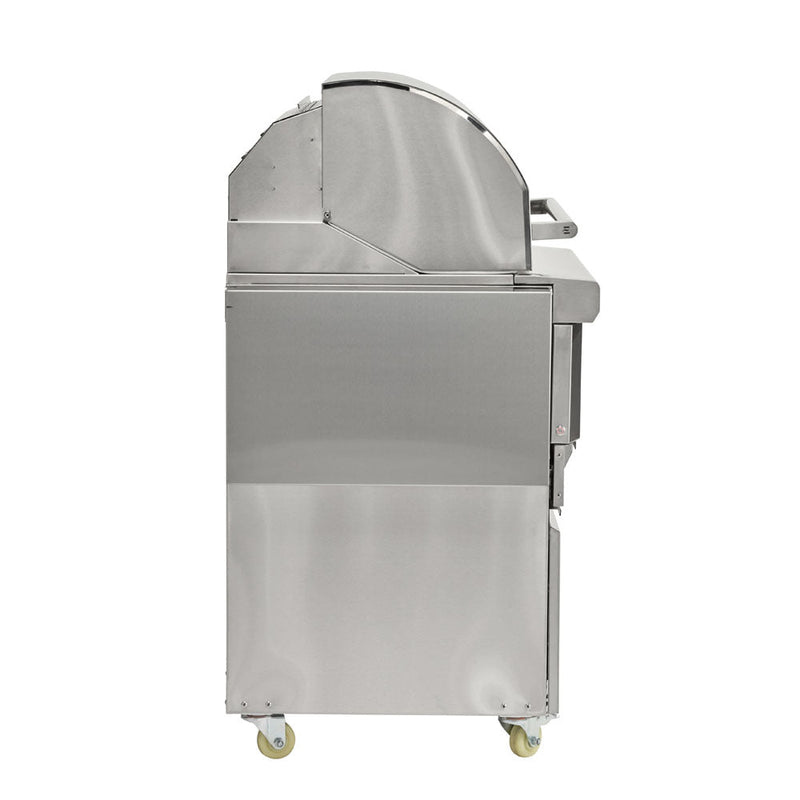 Coyote 28" Next Gen Pellet Head on Cart 16