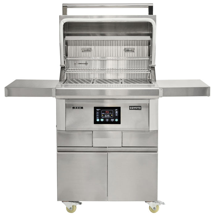 Coyote 28" Next Gen Pellet Head on Cart 29