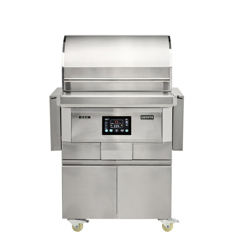 Coyote 28" Next Gen Pellet Head on Cart