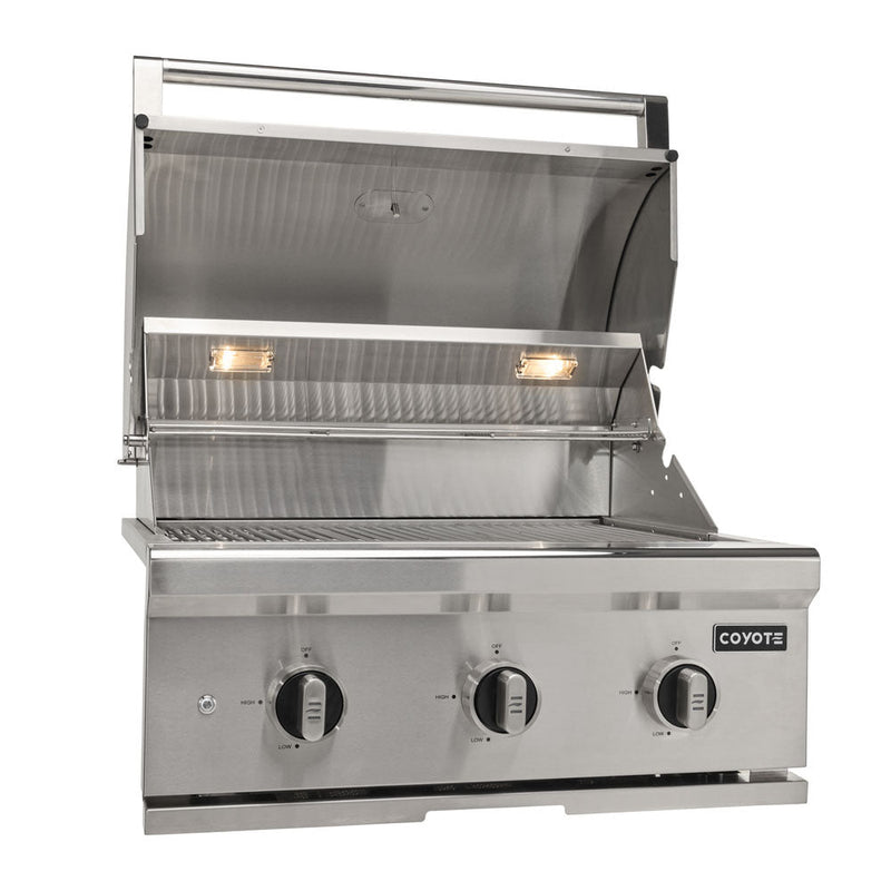 HAVEN 6 FT Outdoor Kitchen Island with 30" Coyote Grill - HOD72