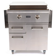 Coyote 30" Flat Top Grill with Cart - C1FTG30+C1FTCART 3