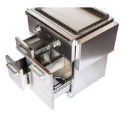 Coyote 30" Flat Top Grill with Cart - C1FTG30+C1FTCART 5