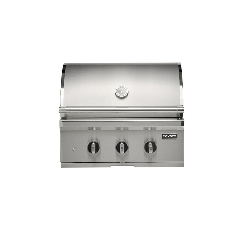 HAVEN 6 FT Outdoor Kitchen Island with 30" Coyote Grill - HOD72