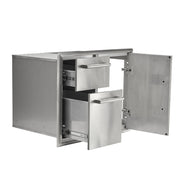 Coyote 31" Access Door & Double Drawer Combo