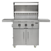 Coyote 34" CL-Series Grill Package - Includes C-Series 34" Built-In Grill, 31" Double Access Door & 12" Built-In Double Side Burner- C3C34+CDA2431+C1DB 11