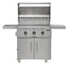 Coyote 34" CL-Series Grill Package - Includes C-Series 34" Built-In Grill, 31" Double Access Door & 12" Built-In Double Side Burner- C3C34+CDA2431+C1DB 11