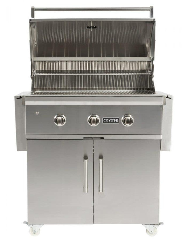 Coyote 34" C-Series Grill With Cart - C2C34+C1C34CT 5