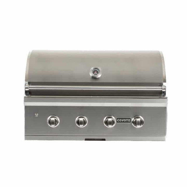 Coyote 36" C-Series Grill With Cart - C2C36+C1S36CT 1