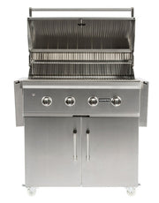 Coyote 36" C-Series Grill With Cart - C2C36+C1S36CT 5