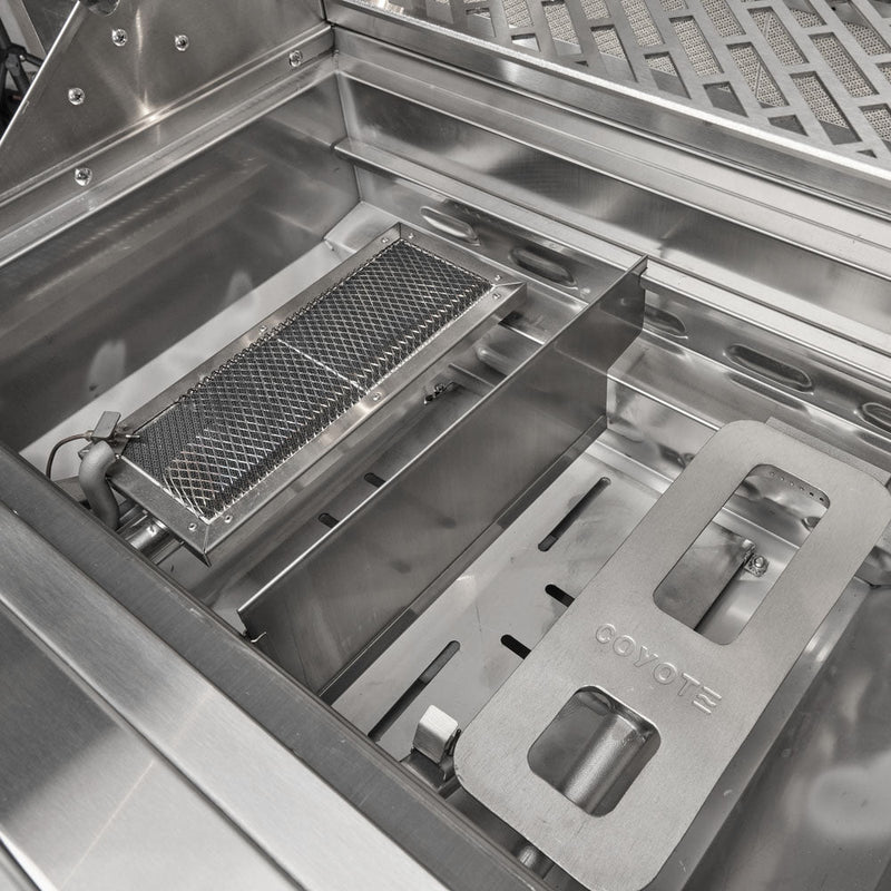 Coyote 36" CL Grill Package w/ Accessories - C3CL36+C3-DA2436+C3DB+CCVR36-BIG+CCHTRAY12+C3CLSIGRATE36V+C1GRDL 15